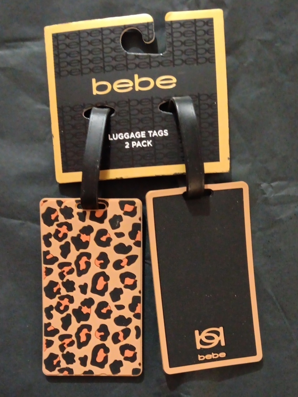 Bebe Silicone Luggage Tags (New)